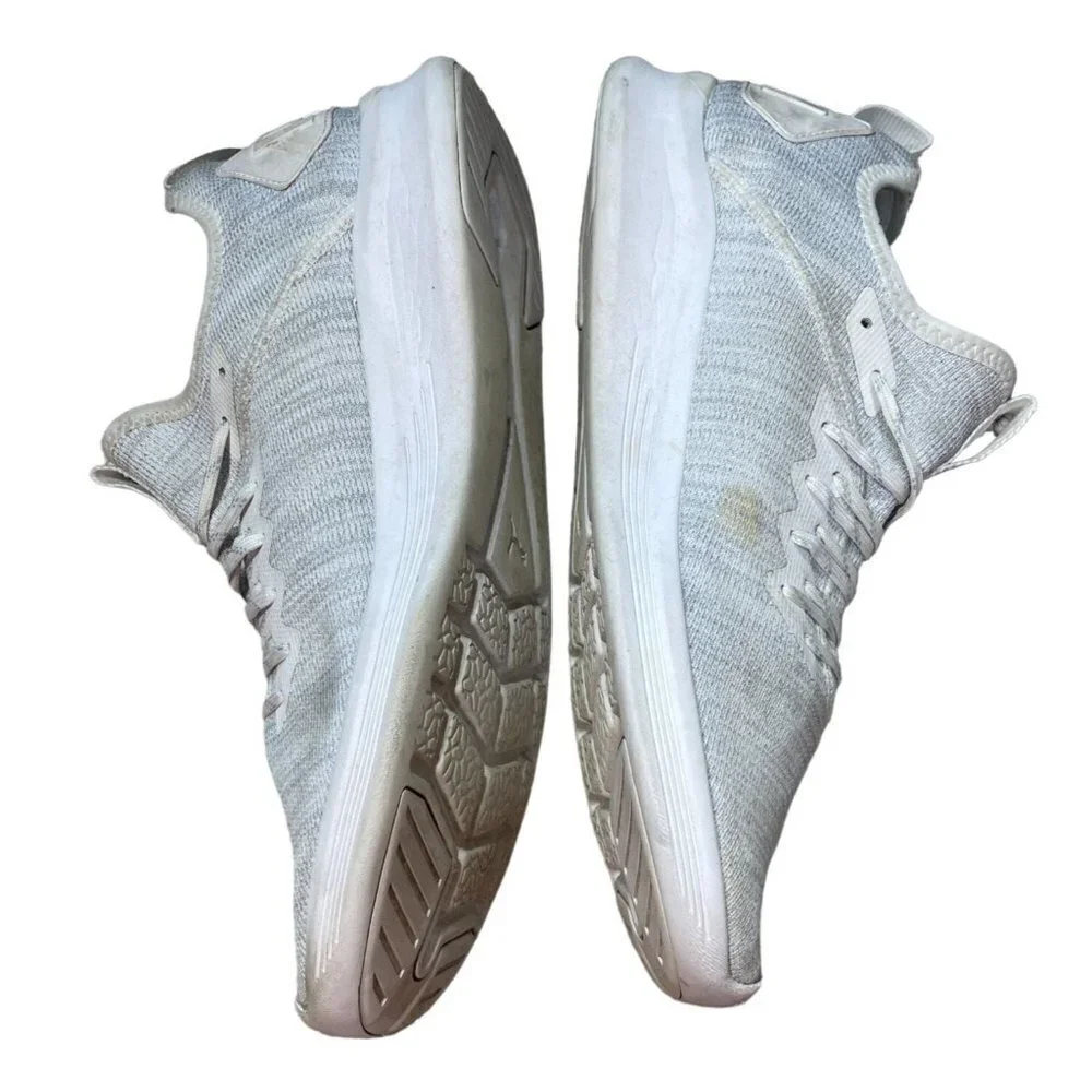 Puma Men's Sneaker Training Shoe Mesh Lace-UP Grey White Size 11